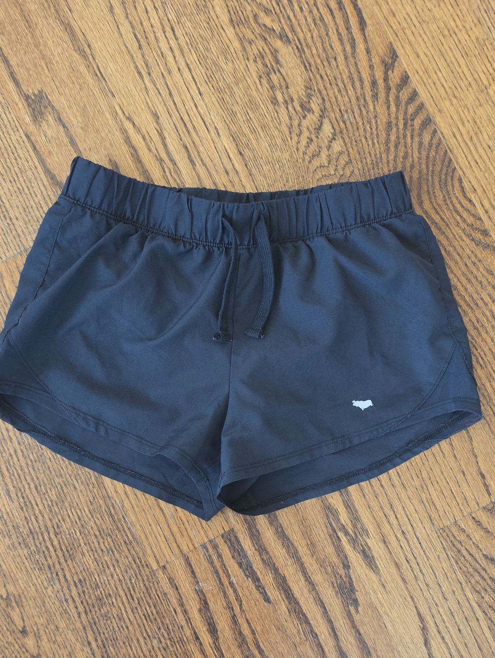 abercrombie kids Black Drawstring Active Shorts